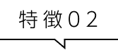 特徴2